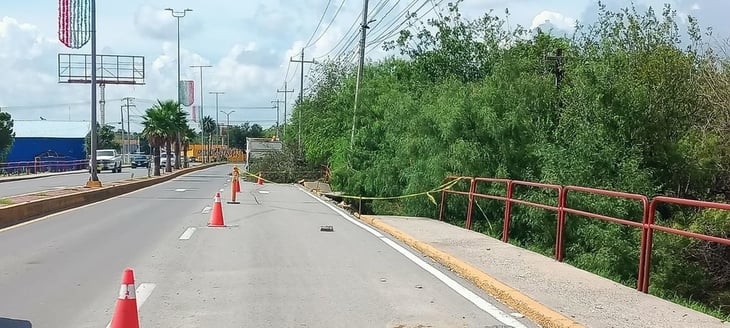 Municipio repara Puente de Villa de Fuente que fue afectado por las lluvias