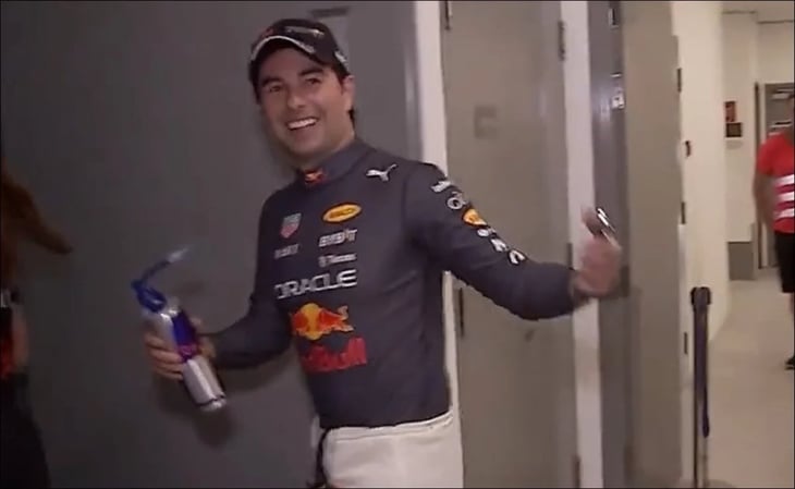 Checo Pérez reafirma su victoria en el GP de Singapur: No hay problema