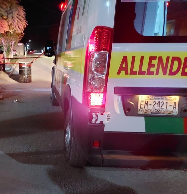 Sexagenaria muere en vía pública en Allende