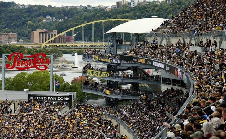Aficionado muere tras caer de escalera en estadio de Steelers, en Pittsburgh