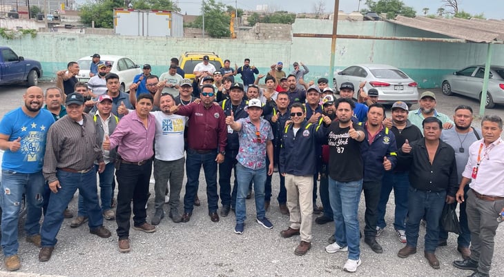 Obreros eligen a Carlos Torres como presidente del grupo coordinadora en Monclova 
