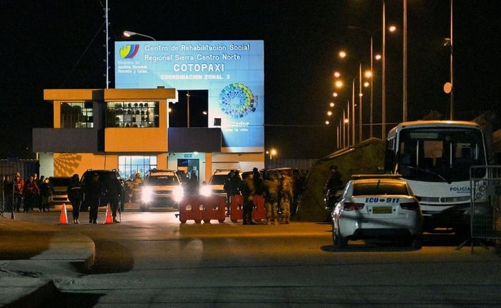Motín en cárcel de Ecuador deja al menos 15 muertos