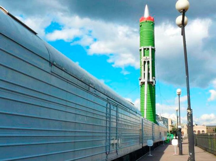 Putin envía tren militar nuclear en la frontera con Ucrania