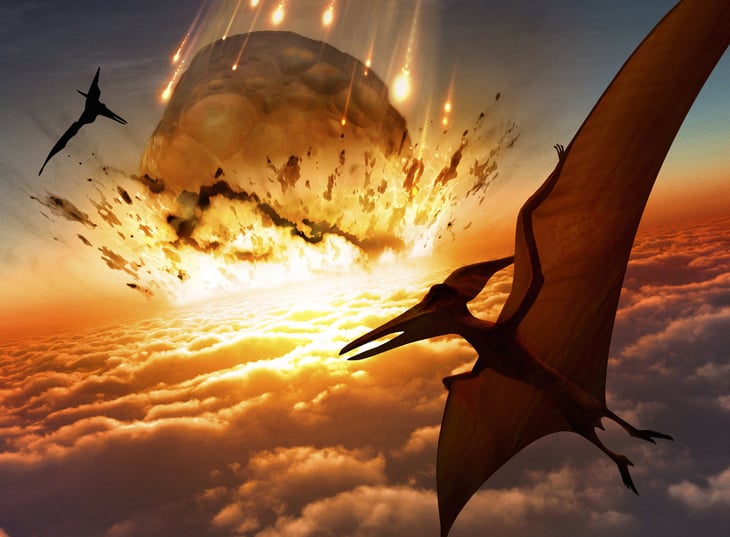 El asteroide que extinguió a los dinosaurios provocando un tsunami mundial