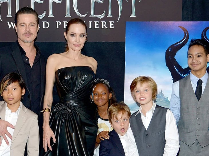 Jolie acusa a Brad Pitt de asfixiar a uno de sus hijos