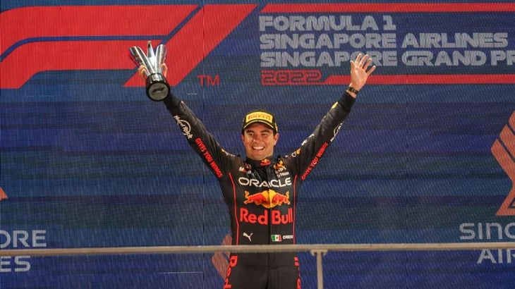 Sergio Pérez ocupa el primer lugar del Ranking de pilotos F1