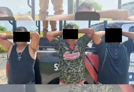 Detiene SSP a tres miembros de una célula delictiva en Coahuila 