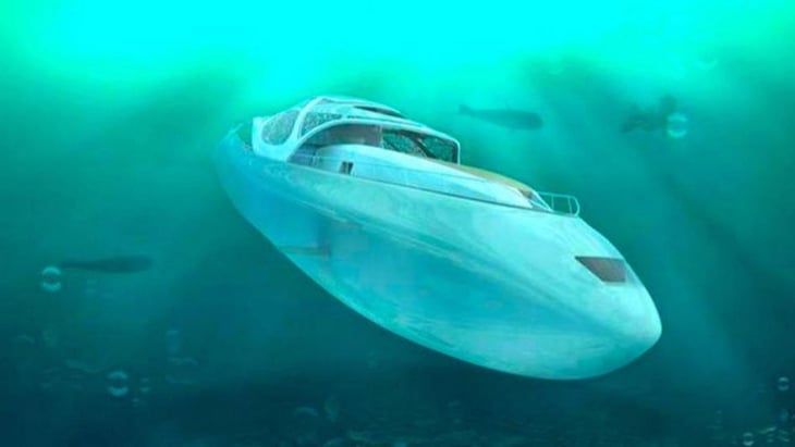 Con este superyate submarino de lujo de  millones nunca te marearás