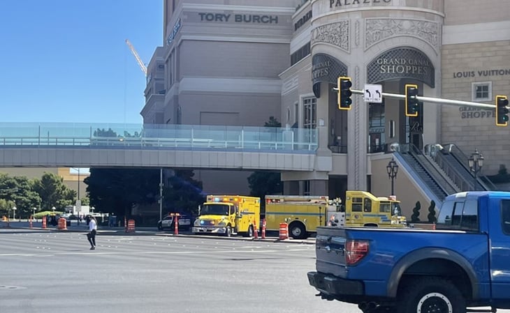 Captan movilizaciones tras apuñalamiento masivo cerca de un casino en Las Vegas