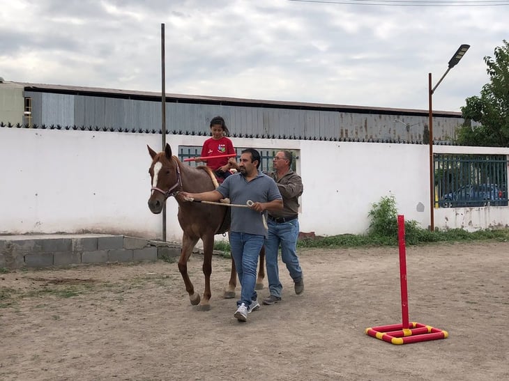 Niños especiales del  CAM Harold recibieron equino terapia