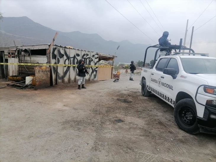 Guardia Nacional desmantela gasolinera clandestina en Ramos Arizpe