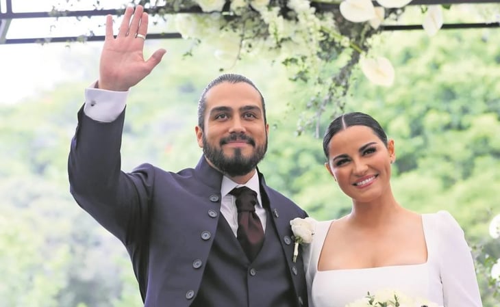 Maite Perroni celebra boda y no de telenovela