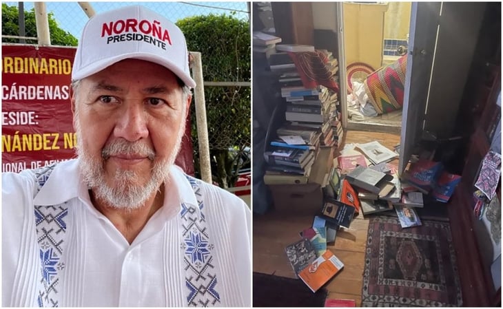 'Fueron profesionales': Así dejaron la casa de Fernández Noroña en el Centro tras robo