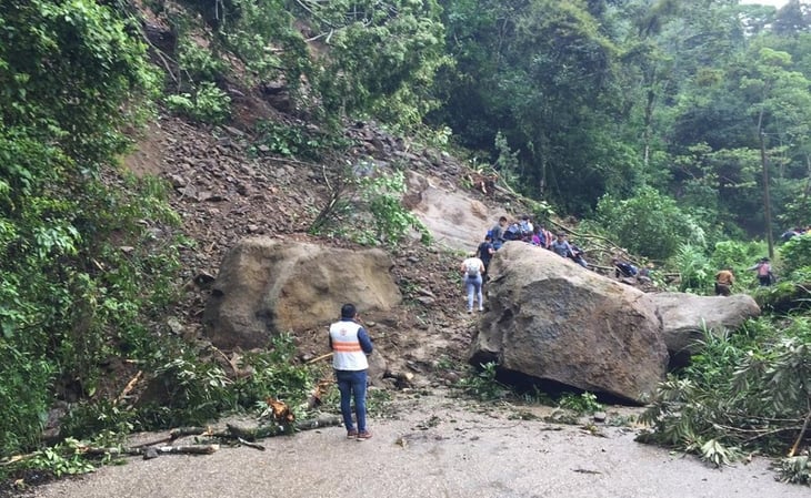 Emiten alerta naranja en regiones de Chiapas por ciclón 'Julia'