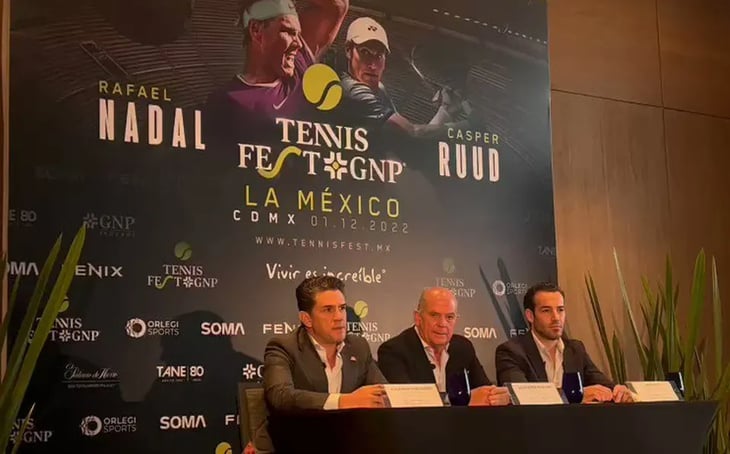 Rafael Nadal jugará en CDMX partido de exhibición