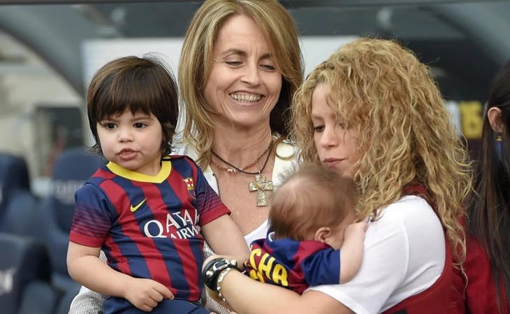 Cómo se lleva Shakira con su ex suegra, la mamá de Gerard Piqué
