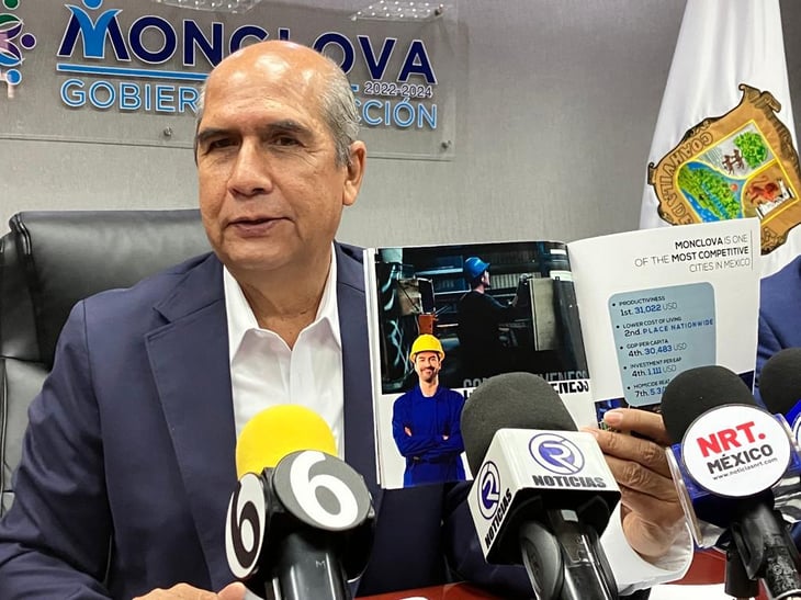 Alcalde Mario Dávila promoverá a Monclova con embajadas europeas