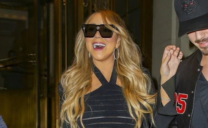 Mariah Carey seduce Nueva York con atrevido vestido transparente