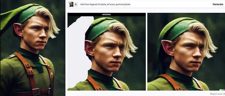 Estos anuncios hicieron creer a los fans que Tom Holland iba a interpretar a Link en la serie de Zelda para Netflix