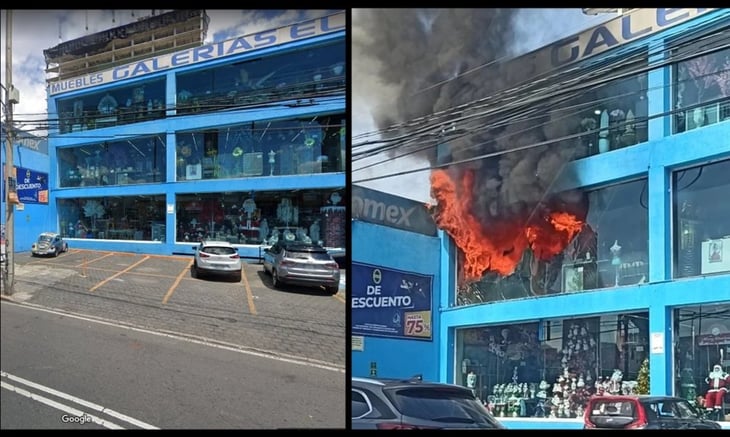 FOTOS: El antes y después del fuerte incendio en San Jerónimo; así lucía el edificio dañado