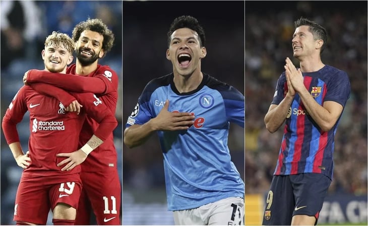 Barcelona rescata empate ante el Inter, Napoli invicto y Liverpool golea en los resultados de la Champions League