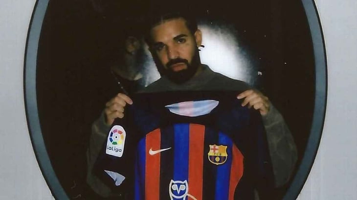 Barcelona lucirá el emblema del cantante Drake en el Clásico