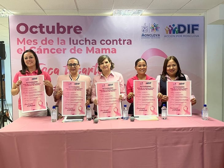Servicio de Mastografía gratis en Monclova por mes de la lucha contra el Cáncer de Mama