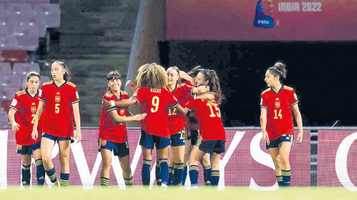 México enfrenta hoy a España dentro del Mundial Sub 17 Femenil