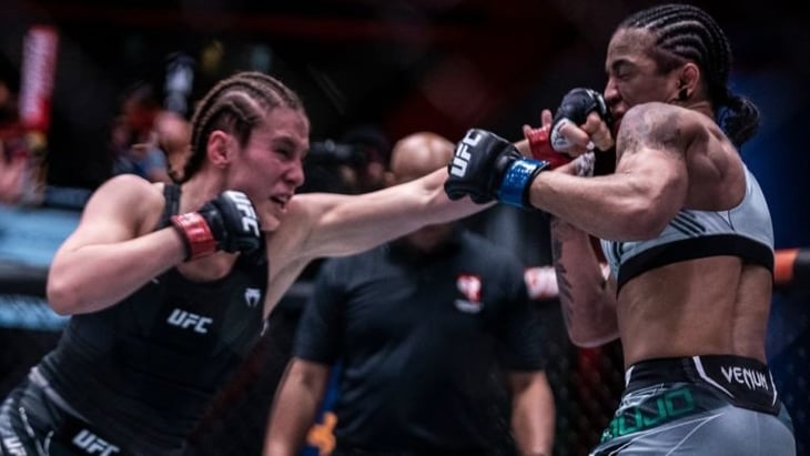 UFC: Alexa Grasso sacó la victoria por decisión unánime contra viviane araújo