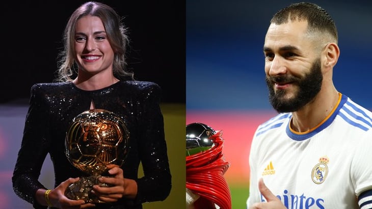 Karim Benzema y Alexia Putellas, los ganadores del Balón de Oro 2022