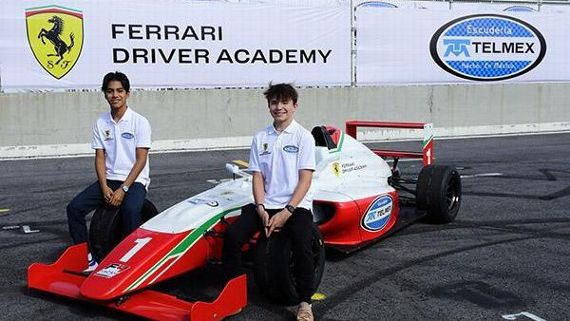 Piloto mexicano, competirá por un lugar en la academia de Ferrari