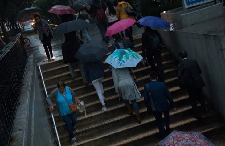 Activan Alerta Amarilla por lluvias en todas las alcaldías de la CDMX