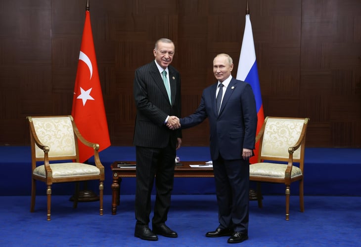 Tras acuerdo con Putin, Turquía dice que Europa podrá comprarle gas ruso