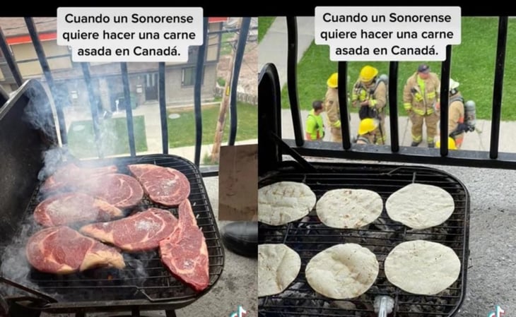 Mexicano hace “carnita asada” en Canadá; sus vecinos llaman a los bomberos