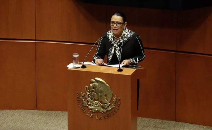 Grupo Plural reprocha a Rosa Icela Rodríguez insistencia en modelo de seguridad pública militarizada