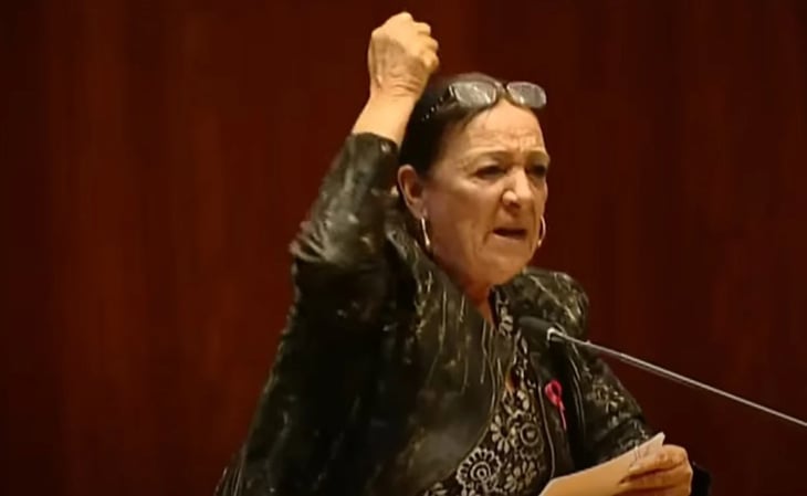 Senadora de Morena llama 'pedorros' y 'baquetones' a opositores ante Luis Cresencio Sandoval