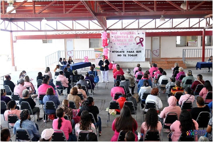 Dra. Lety: Cumple DIF objetivo en semana rosa en Monclova
