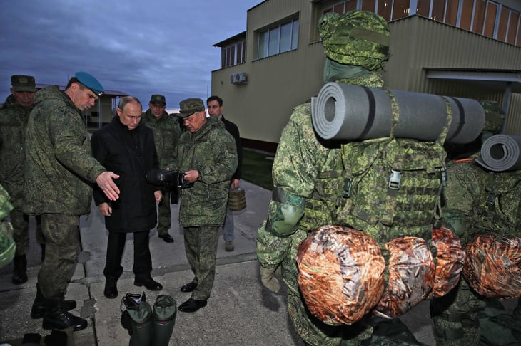 Rusia envía 2 mil nuevos soldados a Jersón para reponer el personal perdido