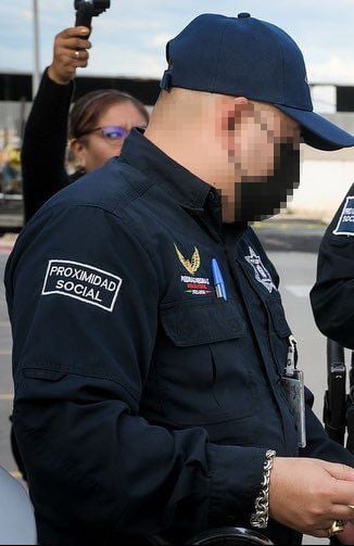 'Policía del mes' que disparó a migrante ya fue aprehendido