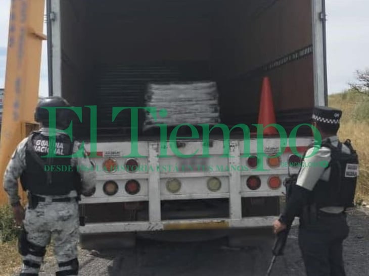 En Coahuila Guardia Nacional frustra robo de tracto camiones y decomisa estupefaciente