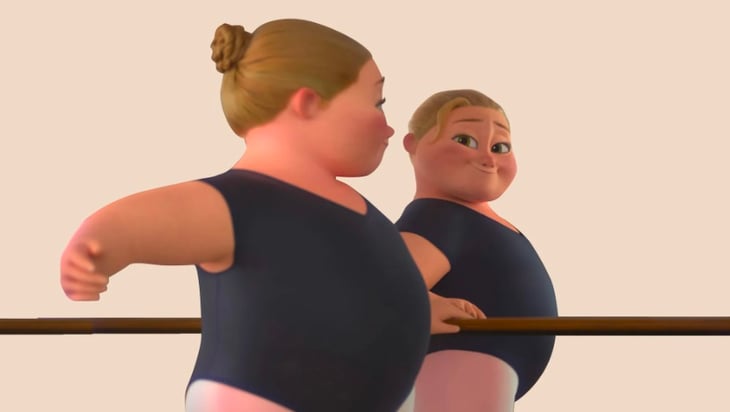 Reflect, el nuevo corto en Disney de body positive