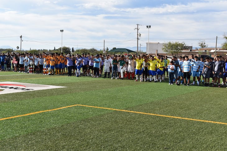 Inauguran Fútbol en Castaños