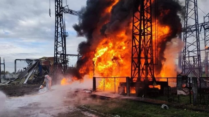 'Ataques masivos' de Rusia golpean la red eléctrica de Ucrania