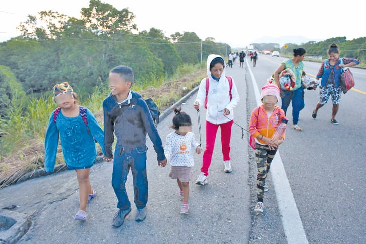 Un total de 800 niños migrantes han cruzado por Coahuila para los EU