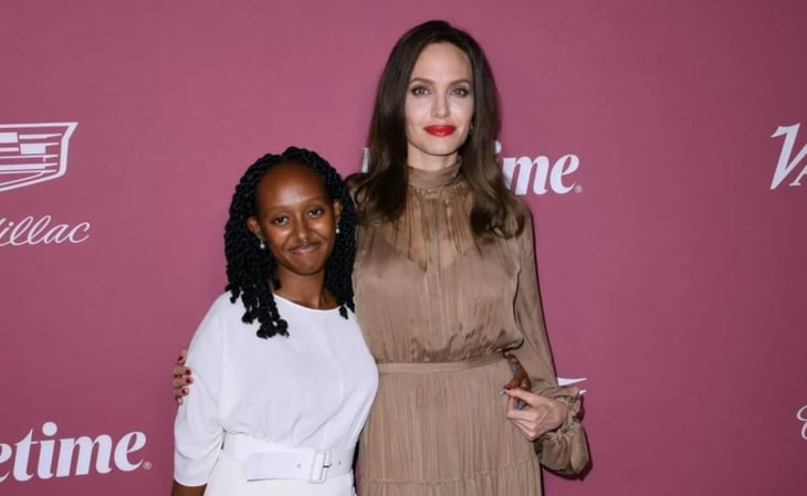 Así fue la visita de Angelina Jolie a la universidad de su hija Zahara