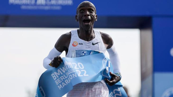 Eliud Kipchoge batió récord mundial en Maratón de Berlín