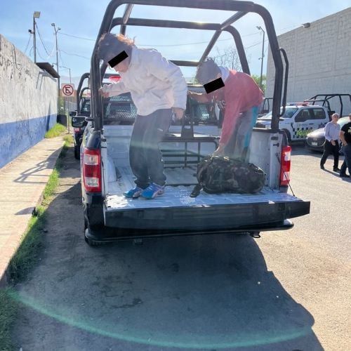 Migrantes fueron detenidos por la Policía Municipal de Monclova 
