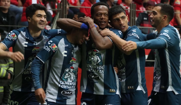 Pachuca golea a Toluca en la Ida de la Final