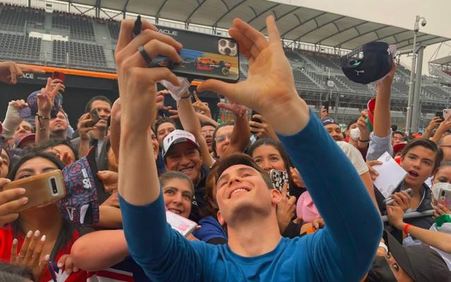 El increíble recibimiento a Pato O'Ward previo al GP de México