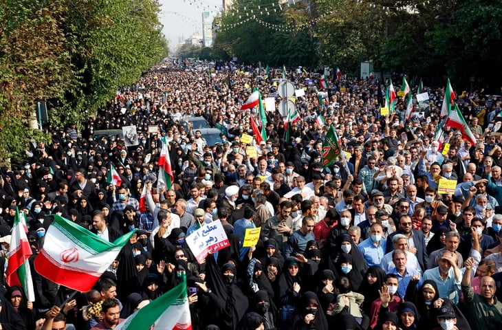 Protestas en Irán se intensifican en medio de fuerte represión